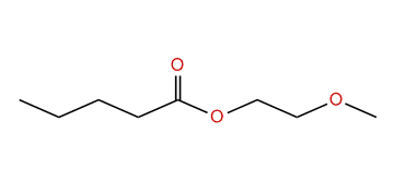 2-Methoxyethyl pentanoate